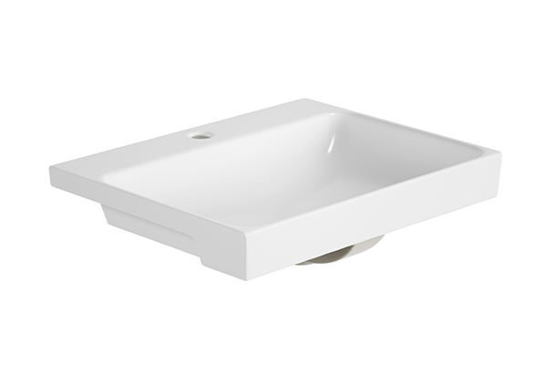 Semi-Recessed Basin